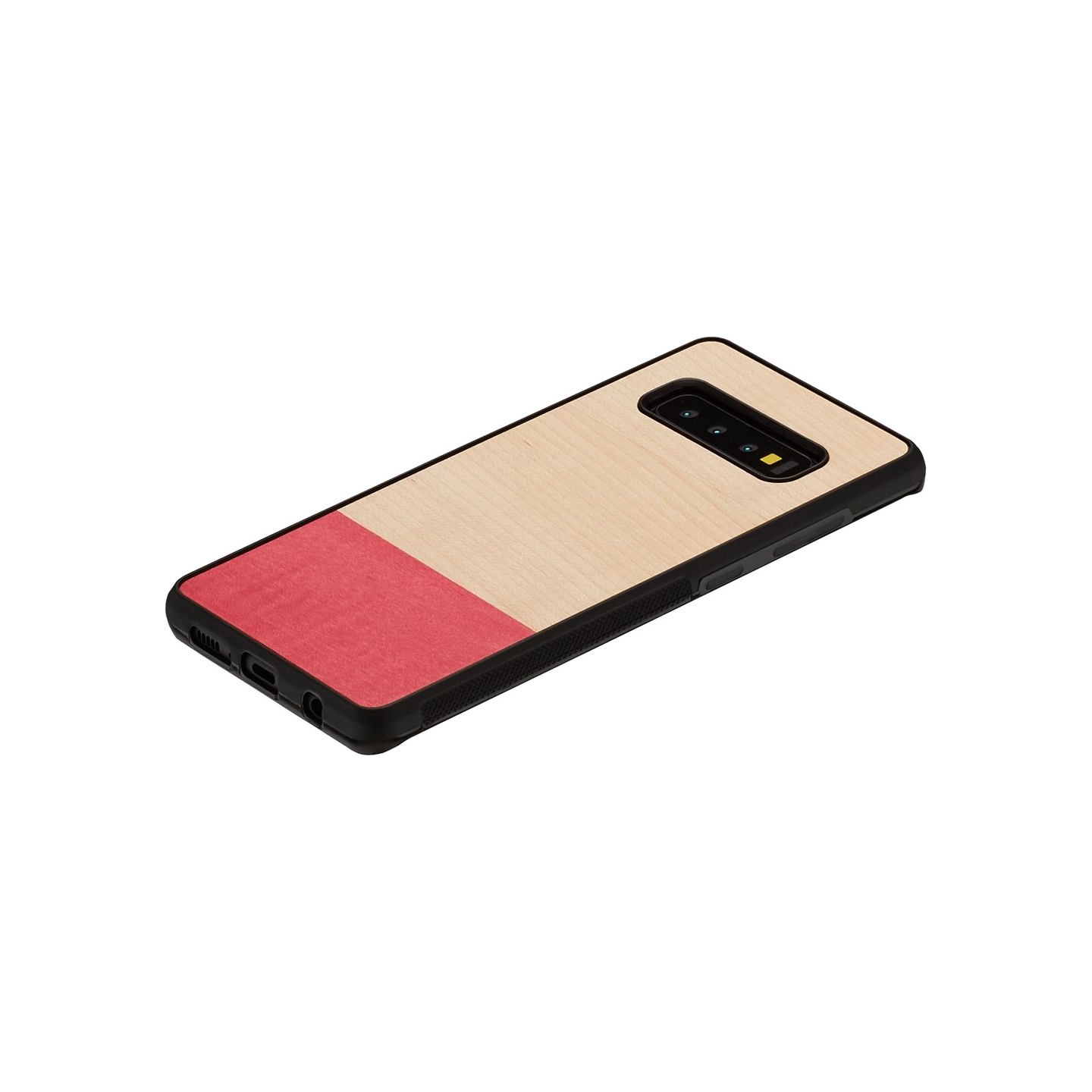 Man&Wood SmartPhone case Galaxy S10 Plus miss match black