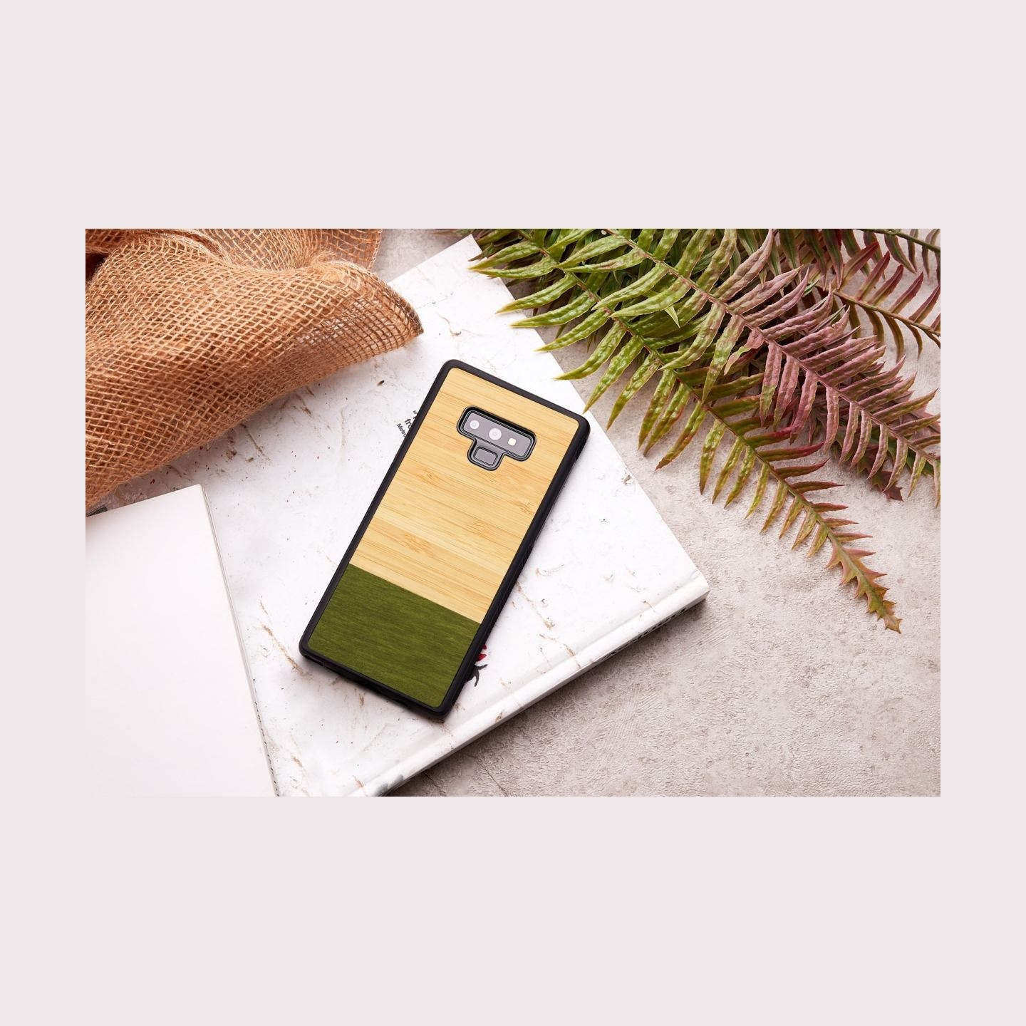 Man&Wood SmartPhone case Galaxy Note 9 bamboo forest black