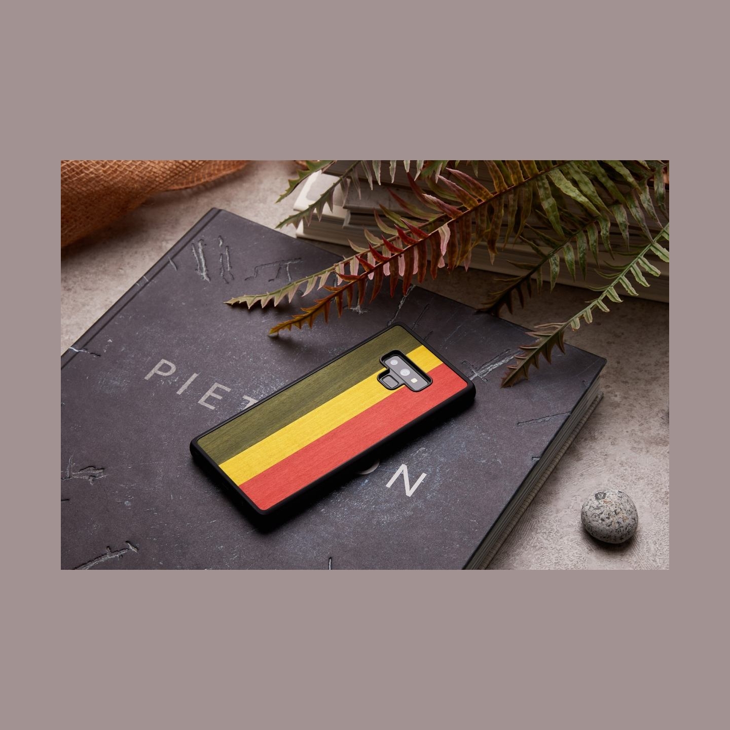 Man&Wood SmartPhone case Galaxy Note 9 reggae black