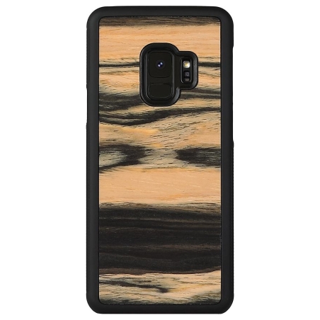 Man&Wood SmartPhone case Galaxy S9 white ebony black