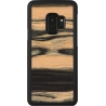 Man&Wood SmartPhone case Galaxy S9 white ebony black