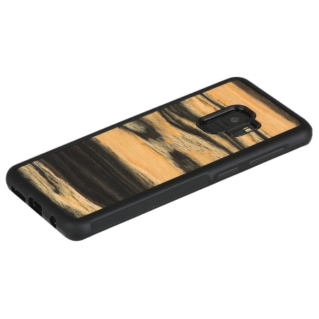 Man&Wood SmartPhone case Galaxy S9 white ebony black