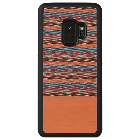 Man&Wood SmartPhone case Galaxy S9 browny check black