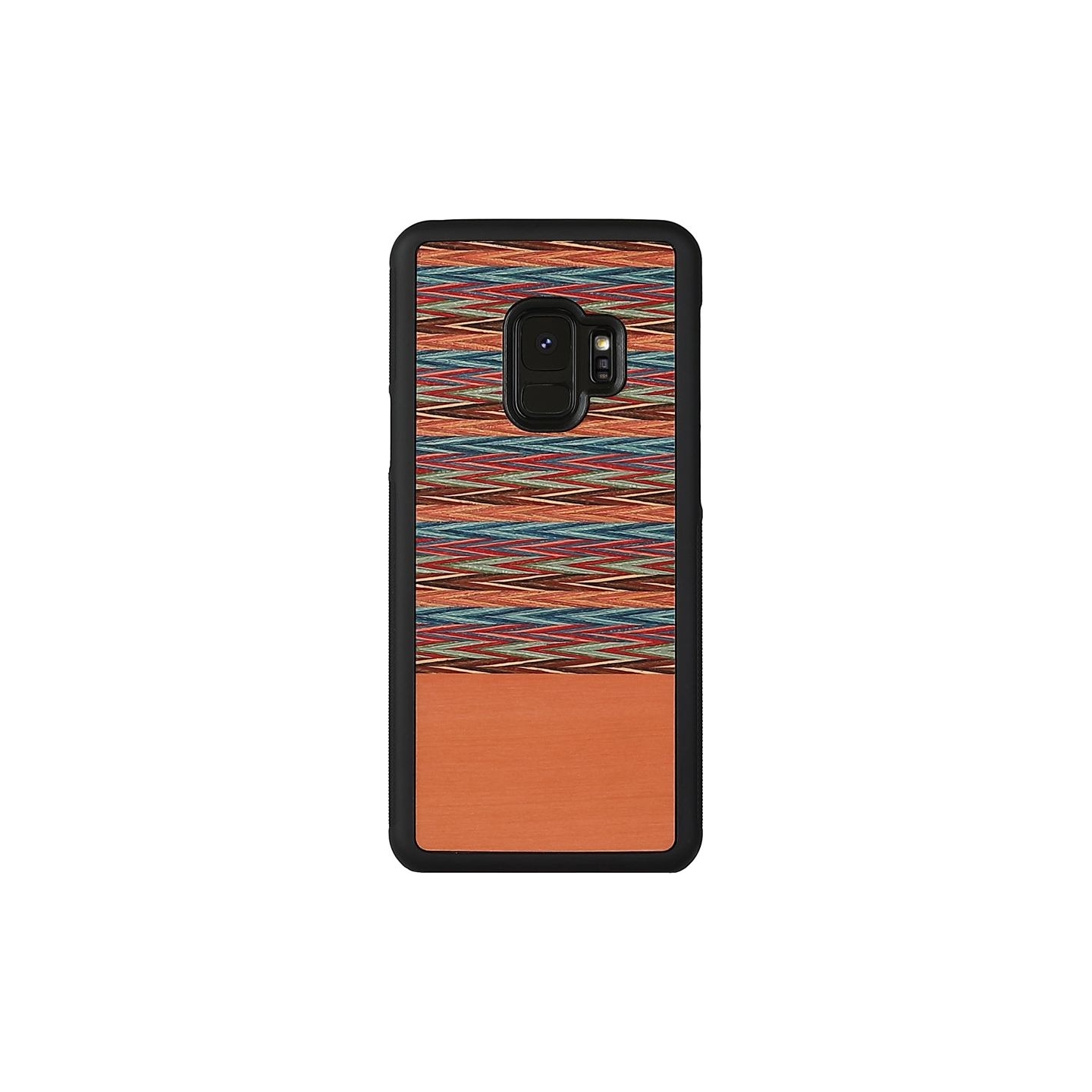 Man&Wood SmartPhone case Galaxy S9 browny check black