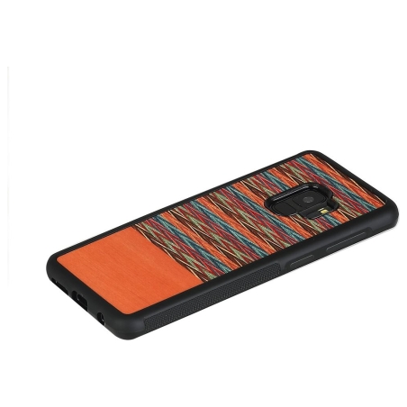 Man&Wood SmartPhone case Galaxy S9 browny check black