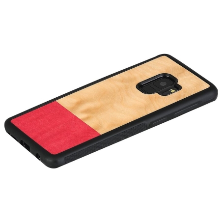 Man&Wood SmartPhone case Galaxy S9 miss match black