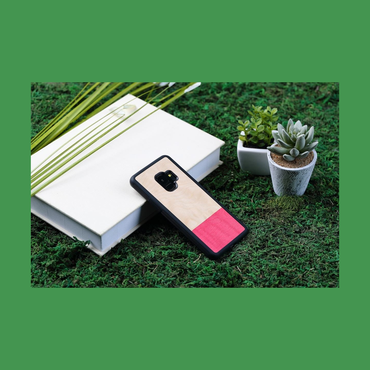 Man&Wood SmartPhone case Galaxy S9 miss match black