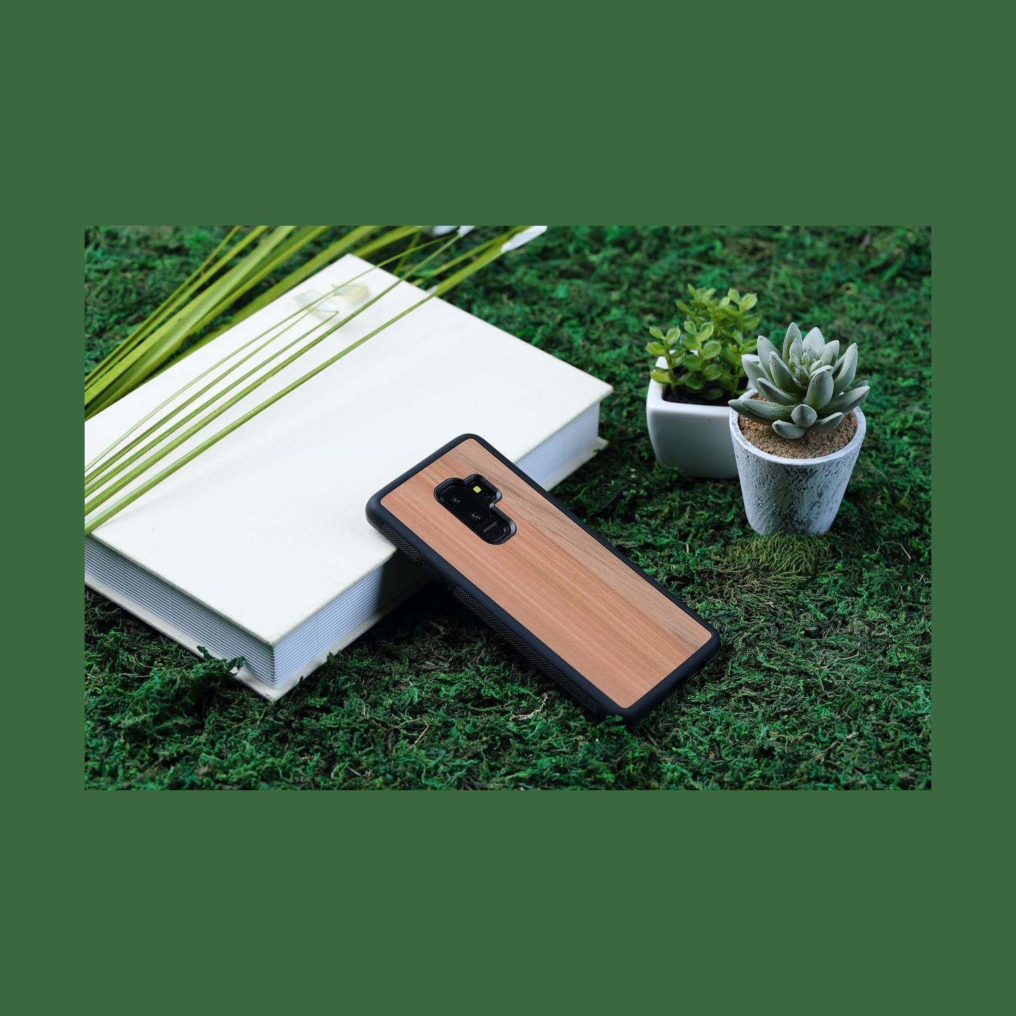 Man&Wood SmartPhone case Galaxy S9 Plus cappuccino black