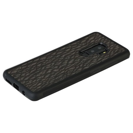 Man&Wood SmartPhone case Galaxy S9 Plus carbalho black