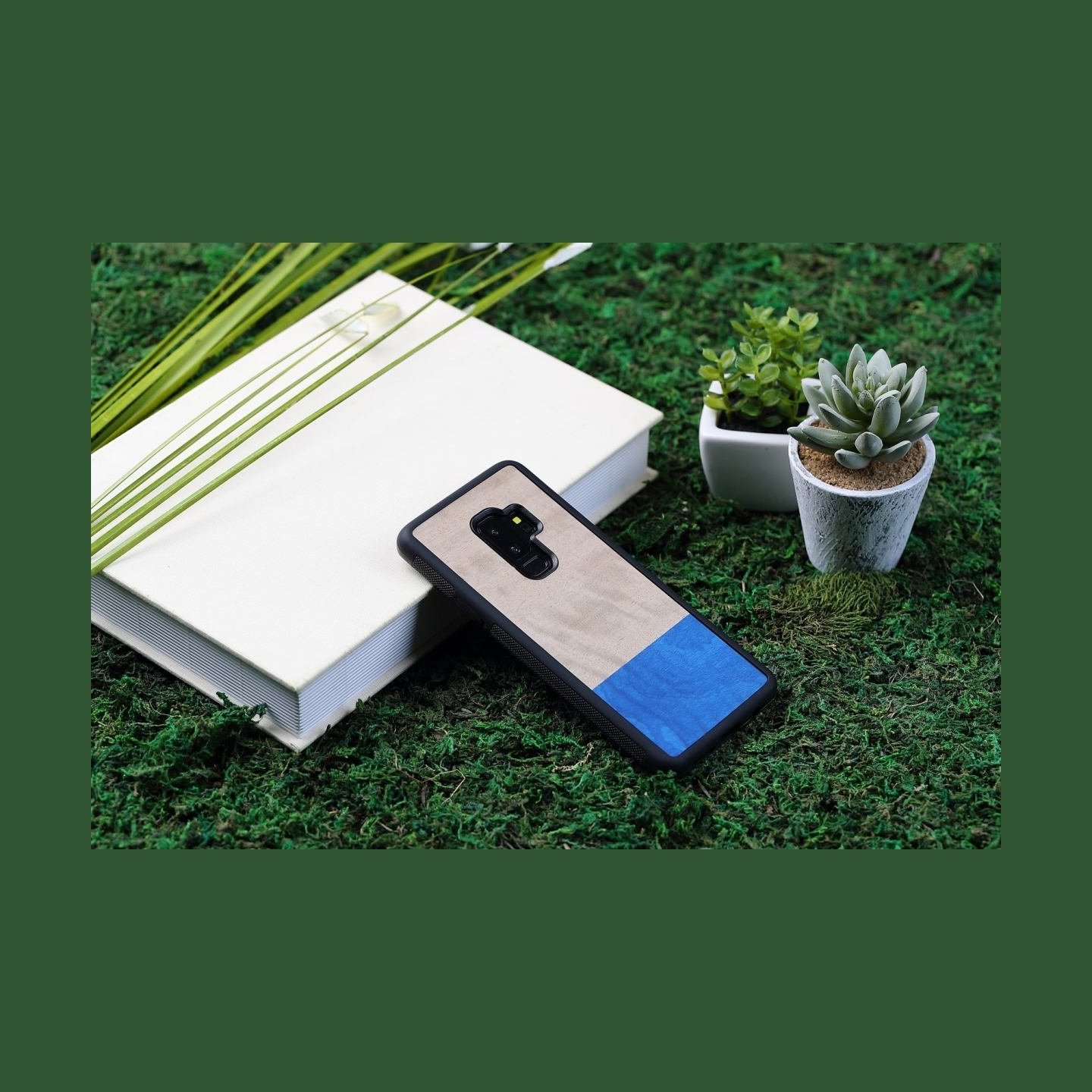 Man&Wood SmartPhone case Galaxy S9 Plus dove black