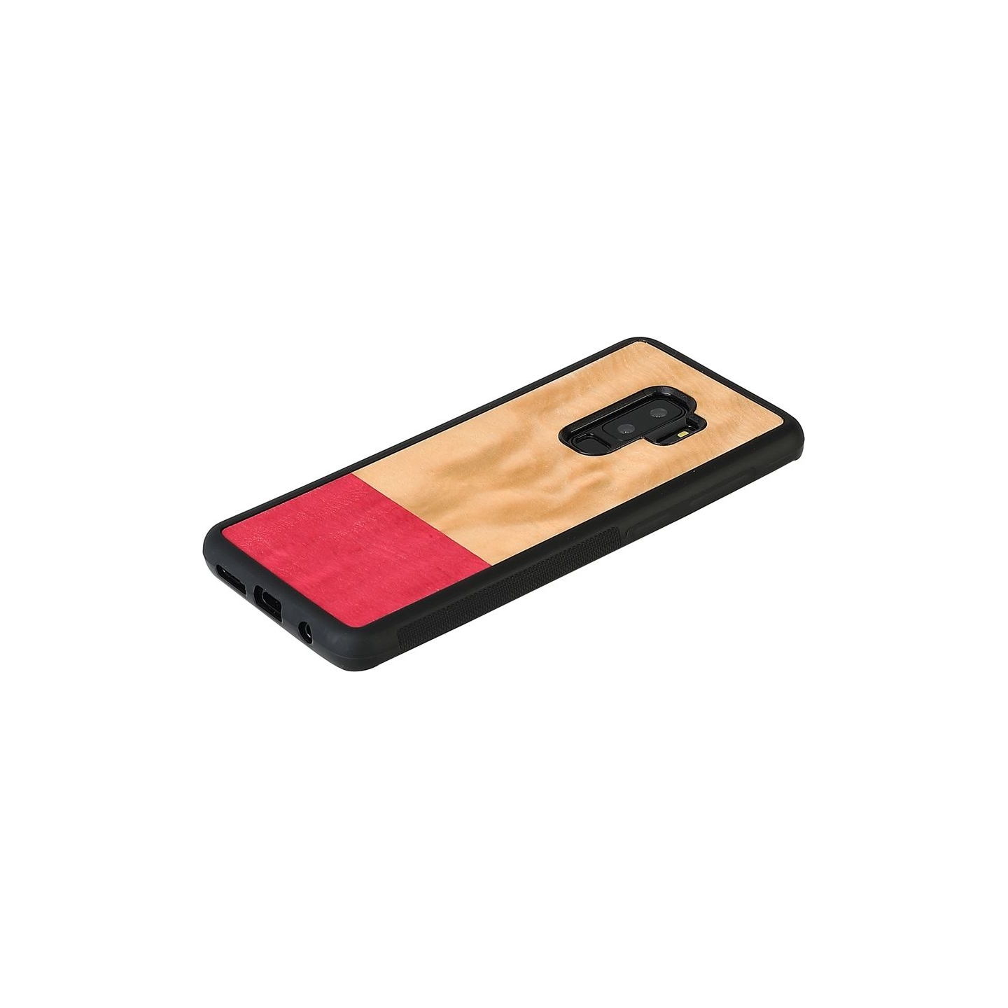 Man&Wood SmartPhone case Galaxy S9 Plus miss match black