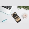 Man&Wood SmartPhone case Galaxy Note 8 white ebony black