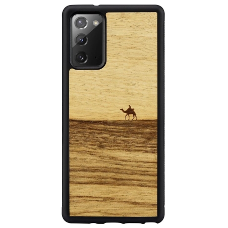 Man&Wood case for Galaxy Note 20 terra black