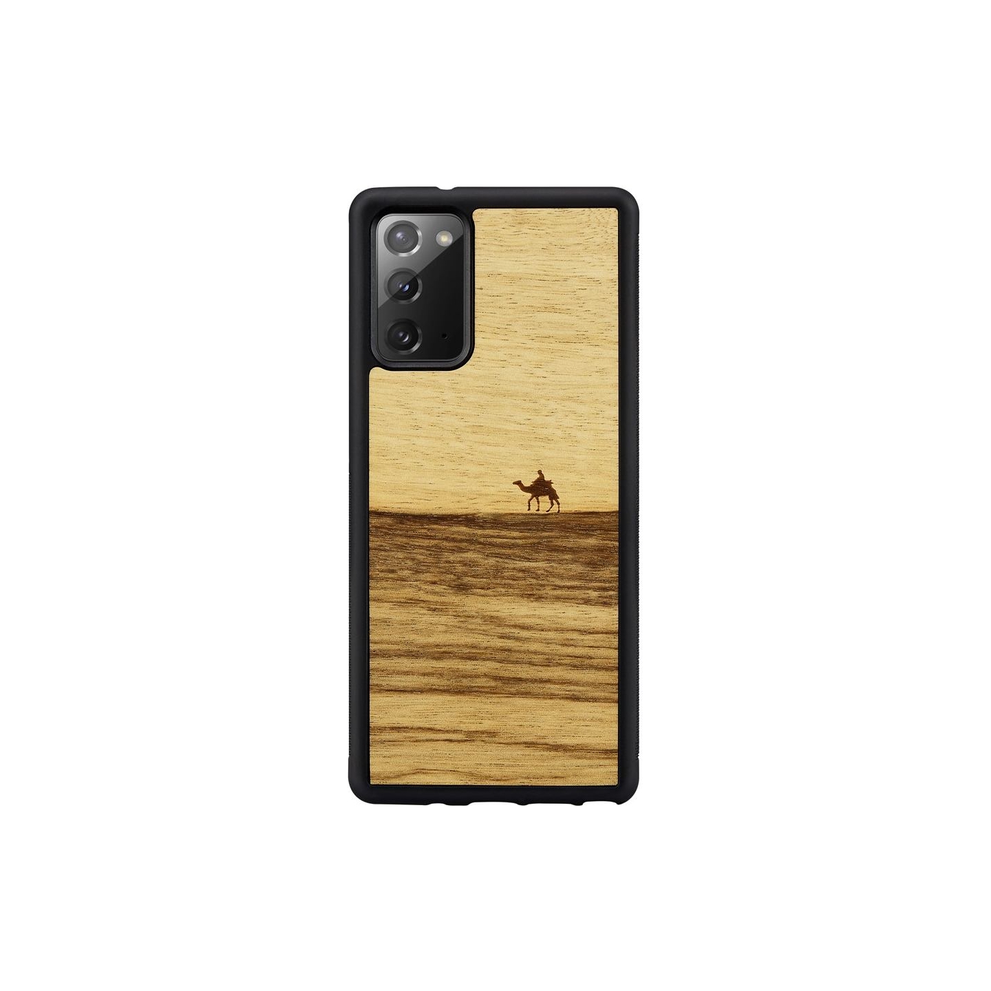 Man&Wood case for Galaxy Note 20 terra black