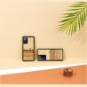 Man&Wood case for Galaxy Note 20 terra black