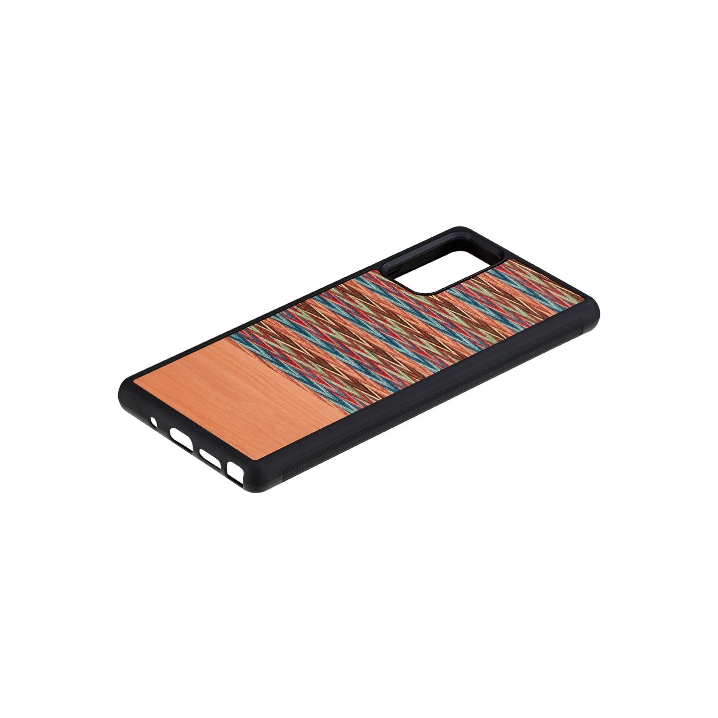 Man&Wood case for Galaxy Note 20 browny check black