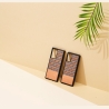 Man&Wood case for Galaxy Note 20 browny check black