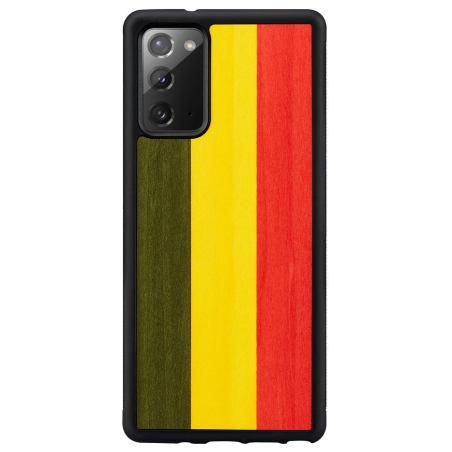Man&Wood case for Galaxy Note 20 reggae black