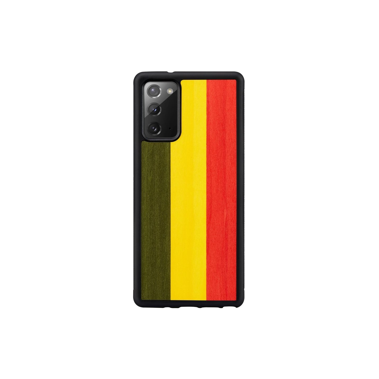 Man&Wood case for Galaxy Note 20 reggae black