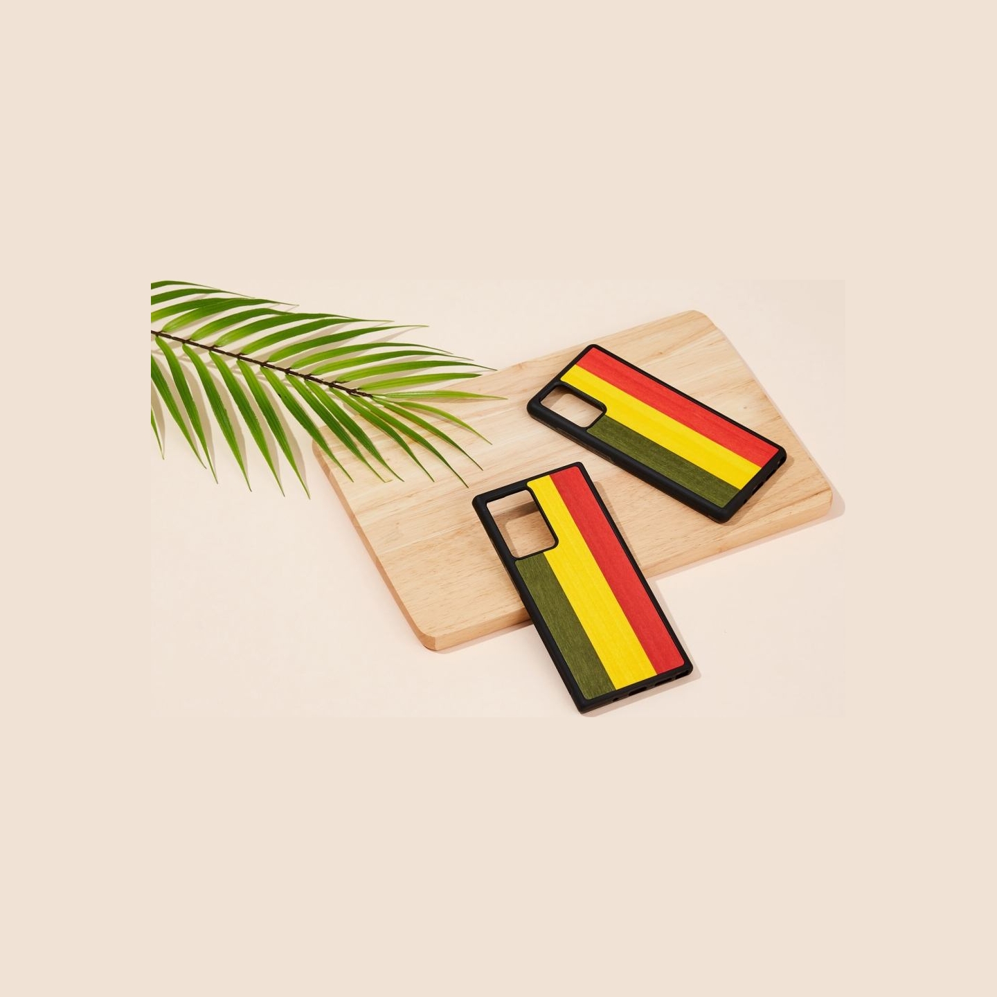 Man&Wood case for Galaxy Note 20 reggae black