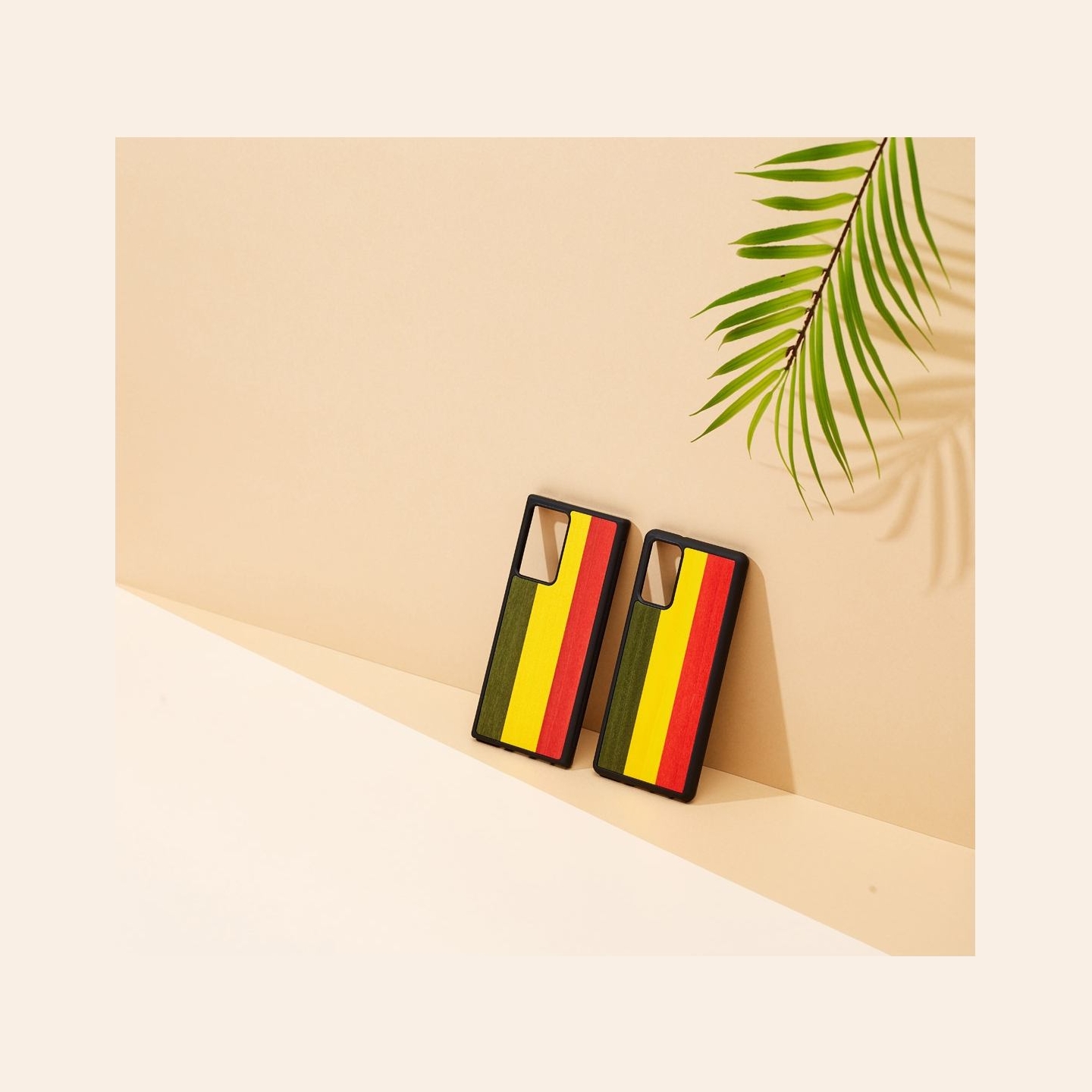 Man&Wood case for Galaxy Note 20 reggae black