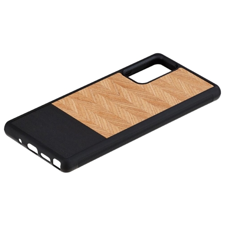 Man&Wood case for Galaxy Note 20 herringbone nero black