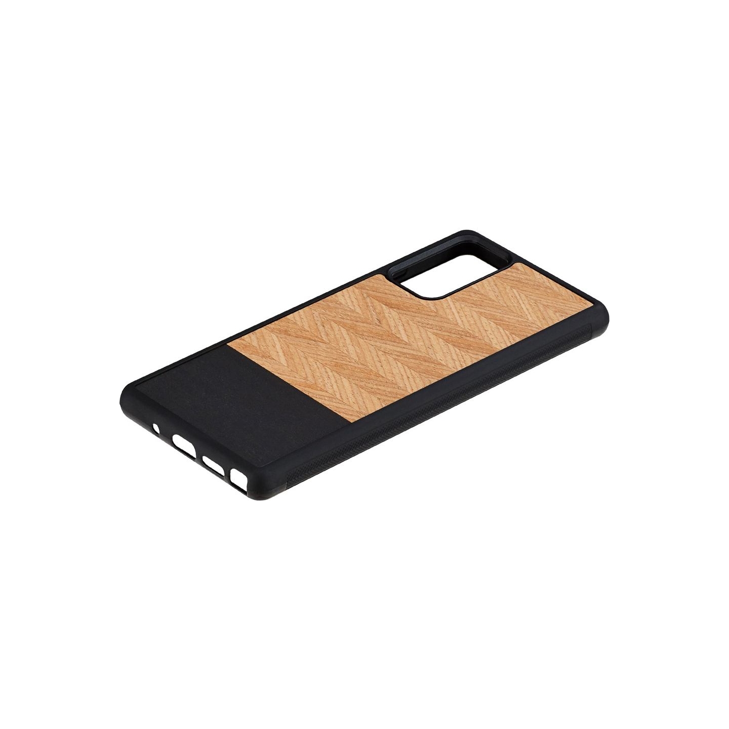 Man&Wood case for Galaxy Note 20 herringbone nero black