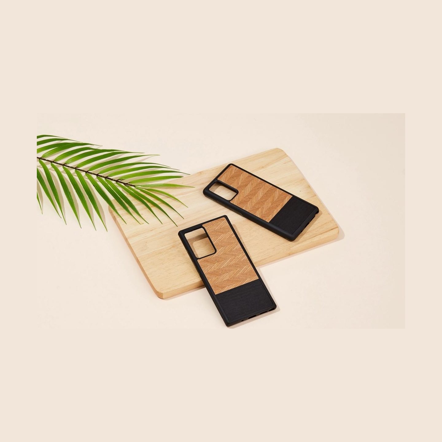 Man&Wood case for Galaxy Note 20 herringbone nero black
