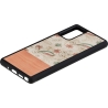 Man&Wood case for Galaxy Note 20 pink flower black
