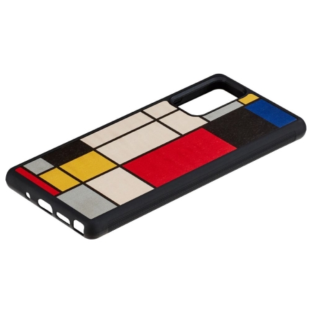 Man&Wood case for Galaxy Note 20 mondrian wood black