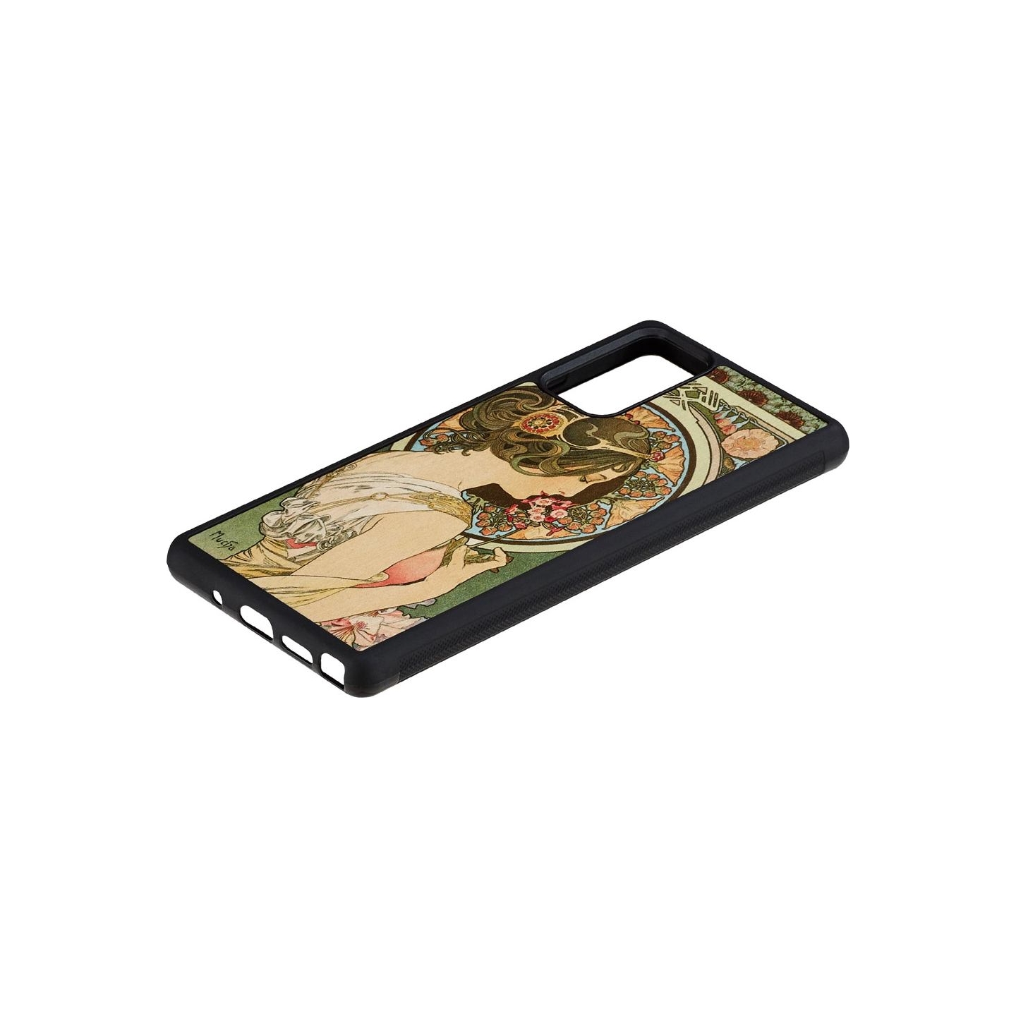 Man&Wood case for Galaxy Note 20 primrose black