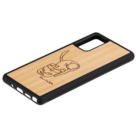 Man&Wood case for Galaxy Note 20 cat with fish