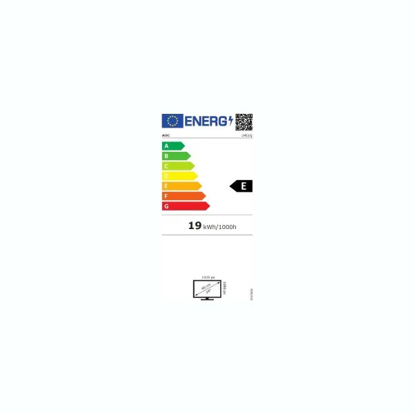 AOC 24E1Q 23.8inch IPS FHD VGA HDMI DP