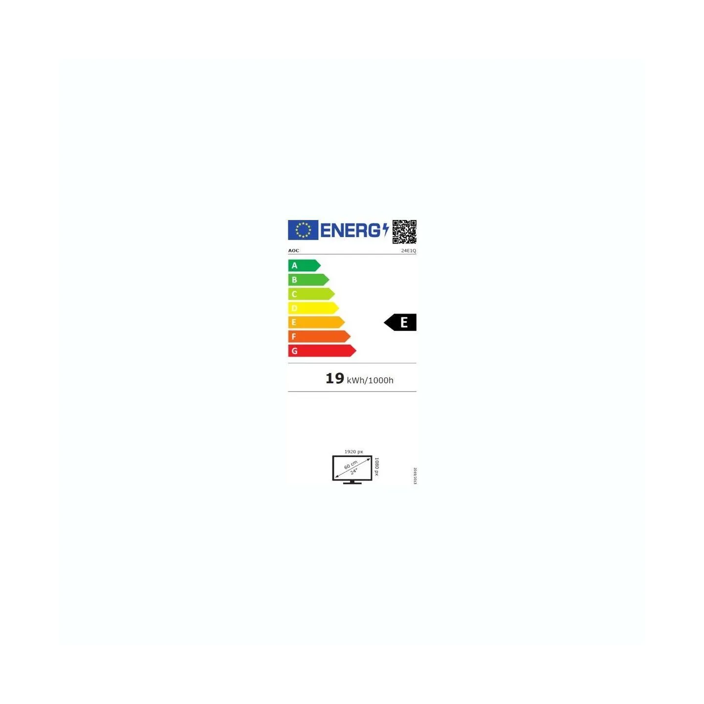 AOC 24E1Q 23.8inch IPS FHD VGA HDMI DP
