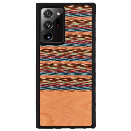 Man&Wood case for Galaxy Note 20 Ultra browny check black