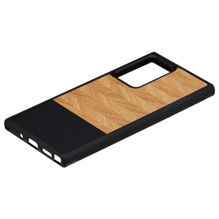 Man&Wood case for Galaxy Note 20 Ultra herringbone nero black