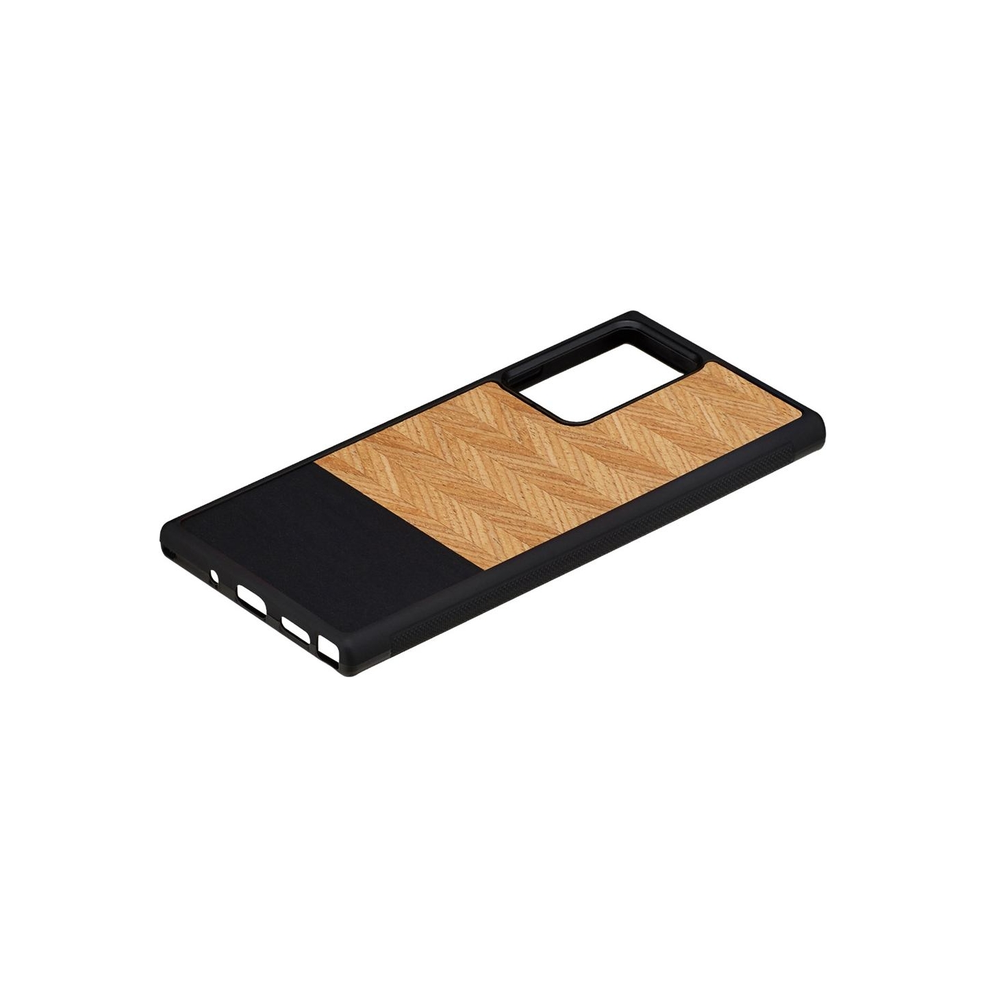 Man&Wood case for Galaxy Note 20 Ultra herringbone nero black