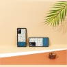 Man&Wood case for Galaxy Note 20 Ultra blue flower black