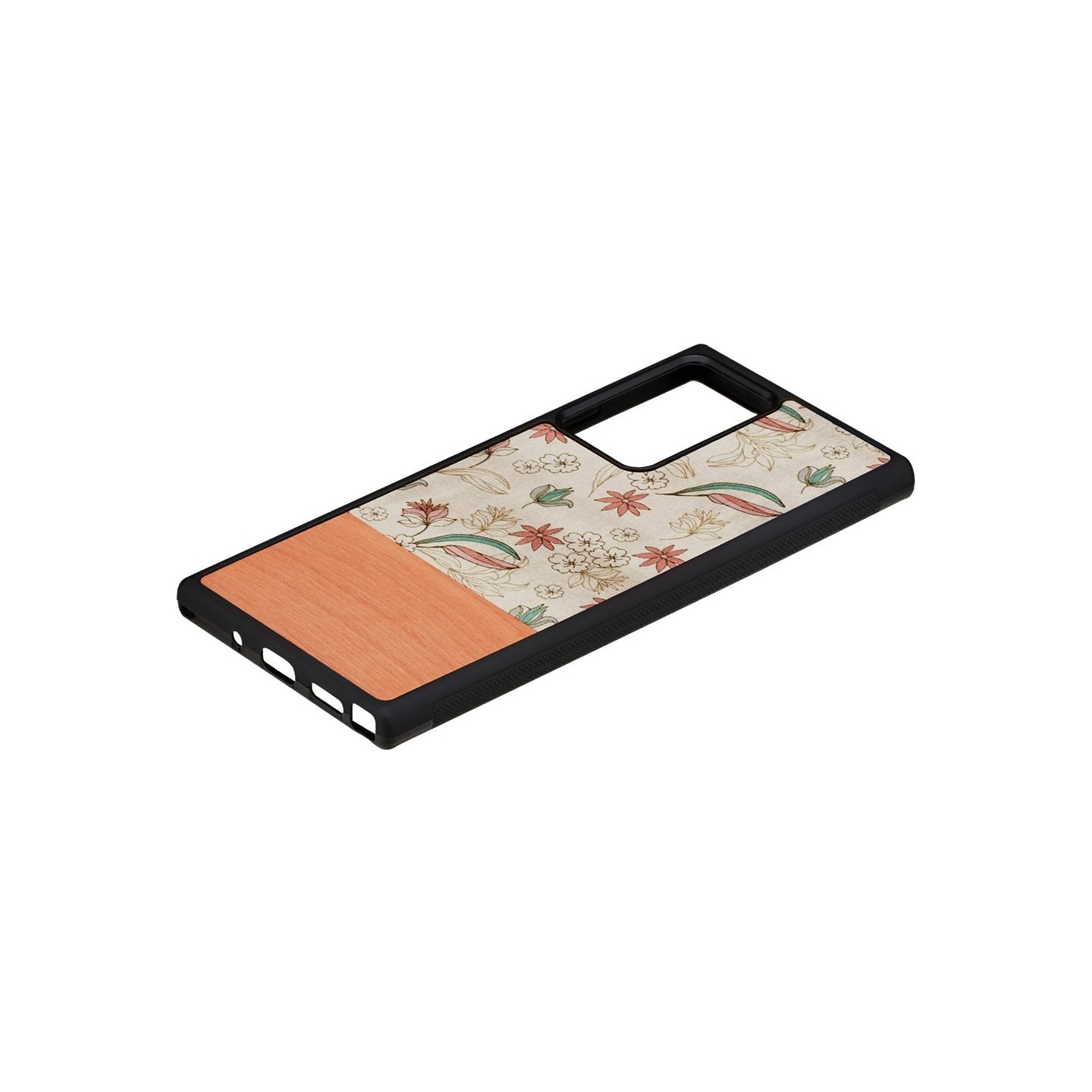 Man&Wood case for Galaxy Note 20 Ultra pink flower black