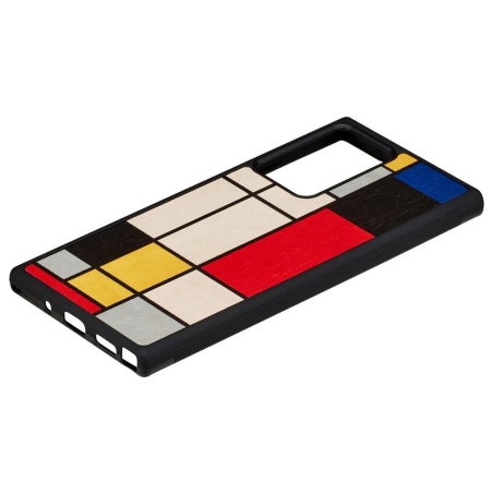 Man&Wood case for Galaxy Note 20 Ultra mondrian wood black