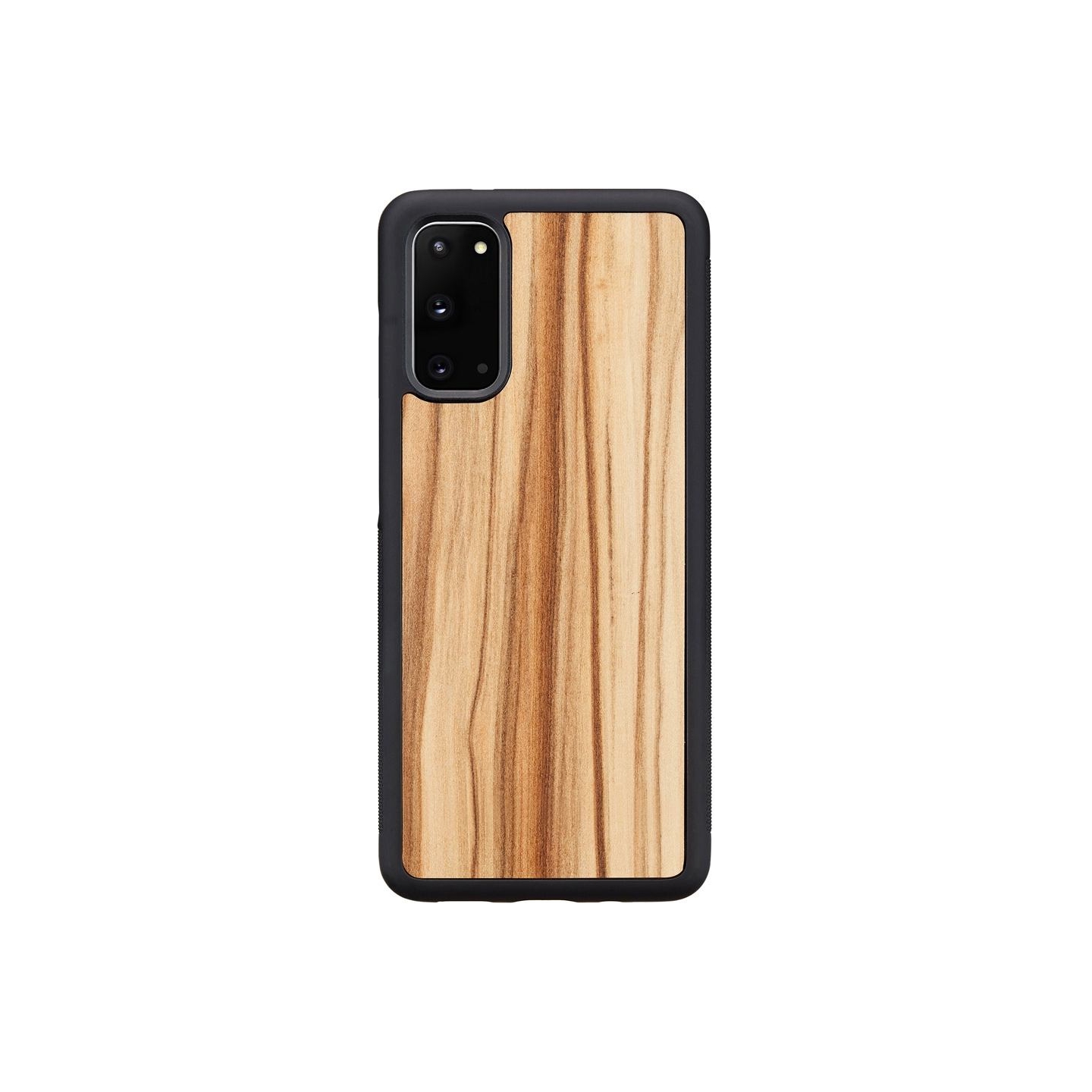 Man&Wood case for Galaxy S20 cappuccino black
