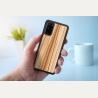 Man&Wood case for Galaxy S20 cappuccino black