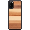 Man&Wood case for Galaxy S20 sabbia black