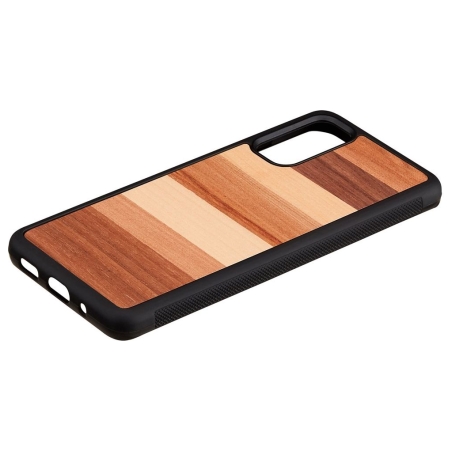 Man&Wood case for Galaxy S20 sabbia black