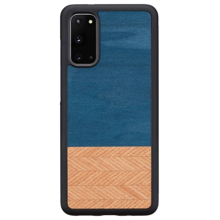 Man&Wood case for Galaxy S20 denim black