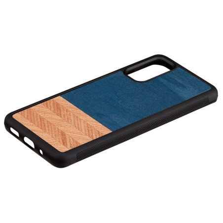 Man&Wood case for Galaxy S20 denim black