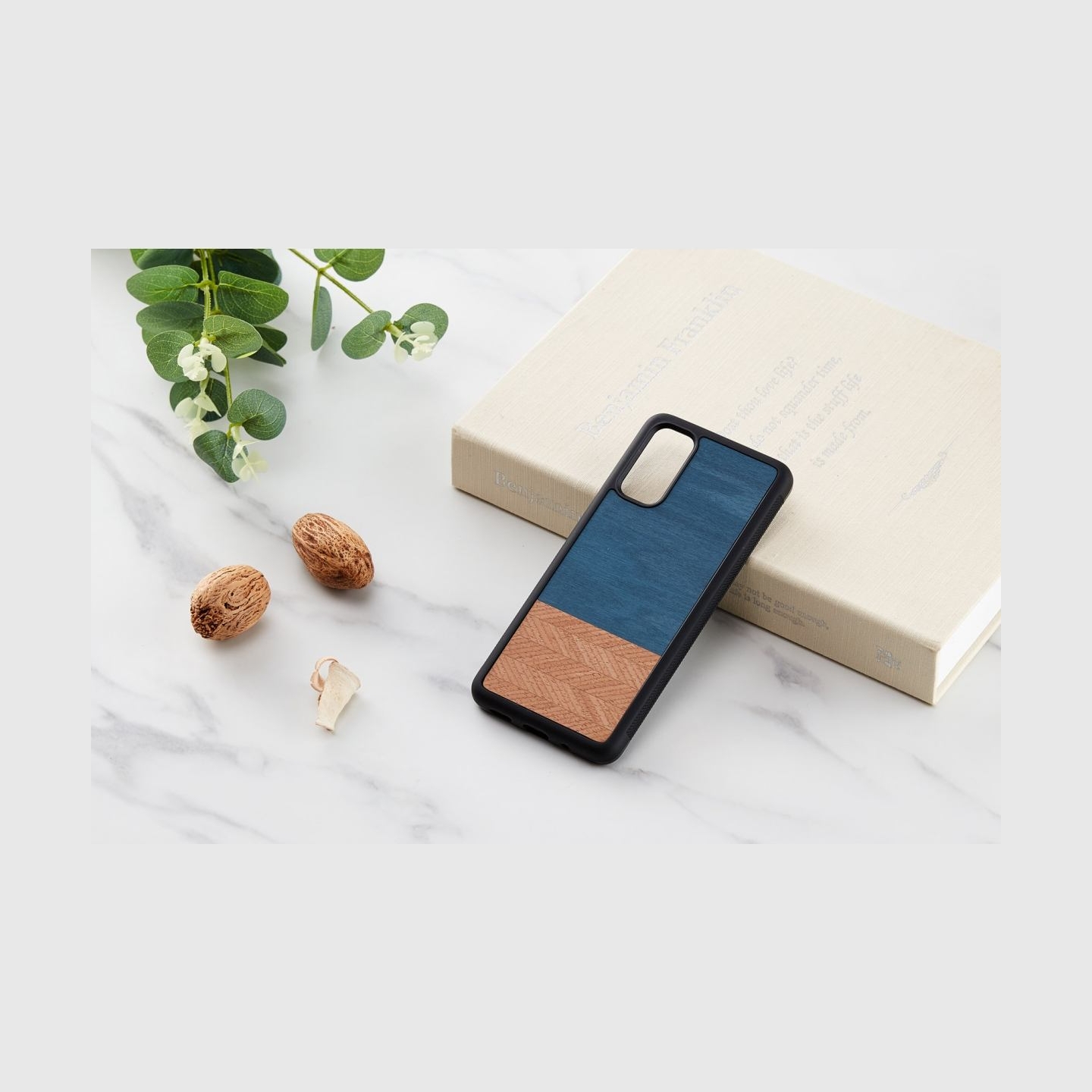 Man&Wood case for Galaxy S20 denim black