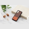 Man&Wood case for Galaxy S20 browny check black