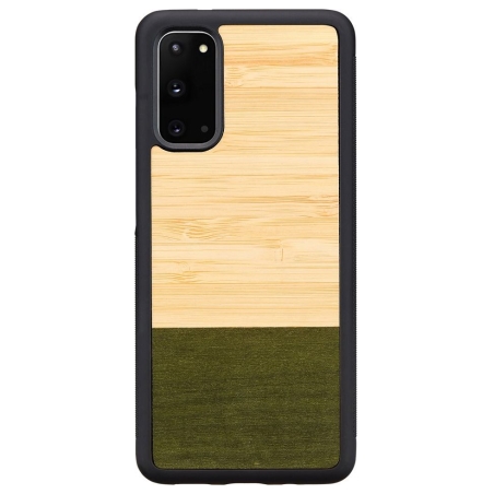Man&Wood case for Galaxy S20 bamboo forest black