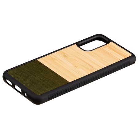 Man&Wood case for Galaxy S20 bamboo forest black